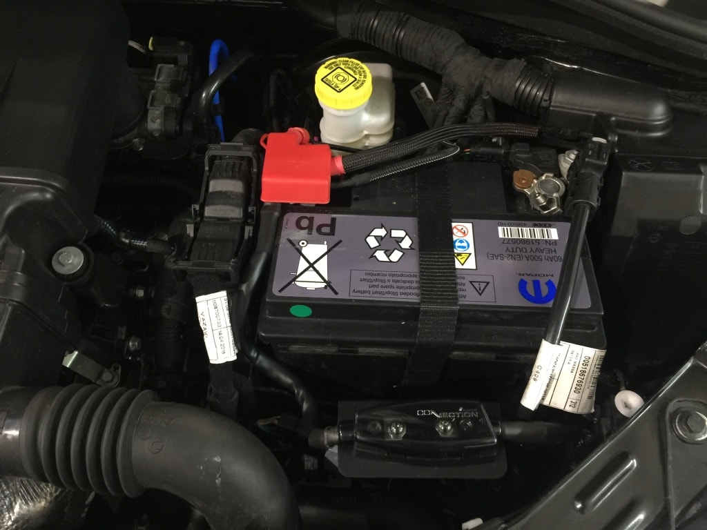 Montierter ANL-Sicherungshalter